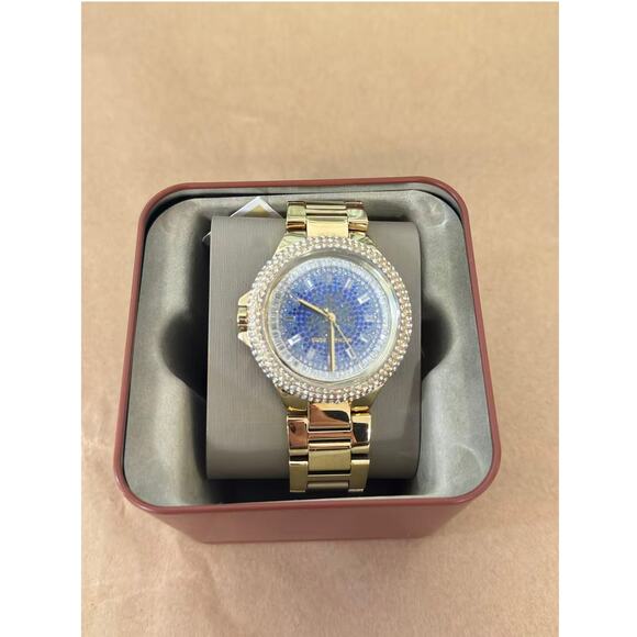 Michael Kors MK7341 Gold Ladies Stainless Steel Watch - Picture 1 of 6